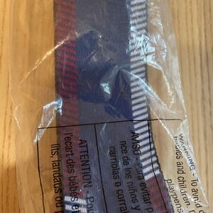 Buckle Down Guitar Strap Blue Purple White